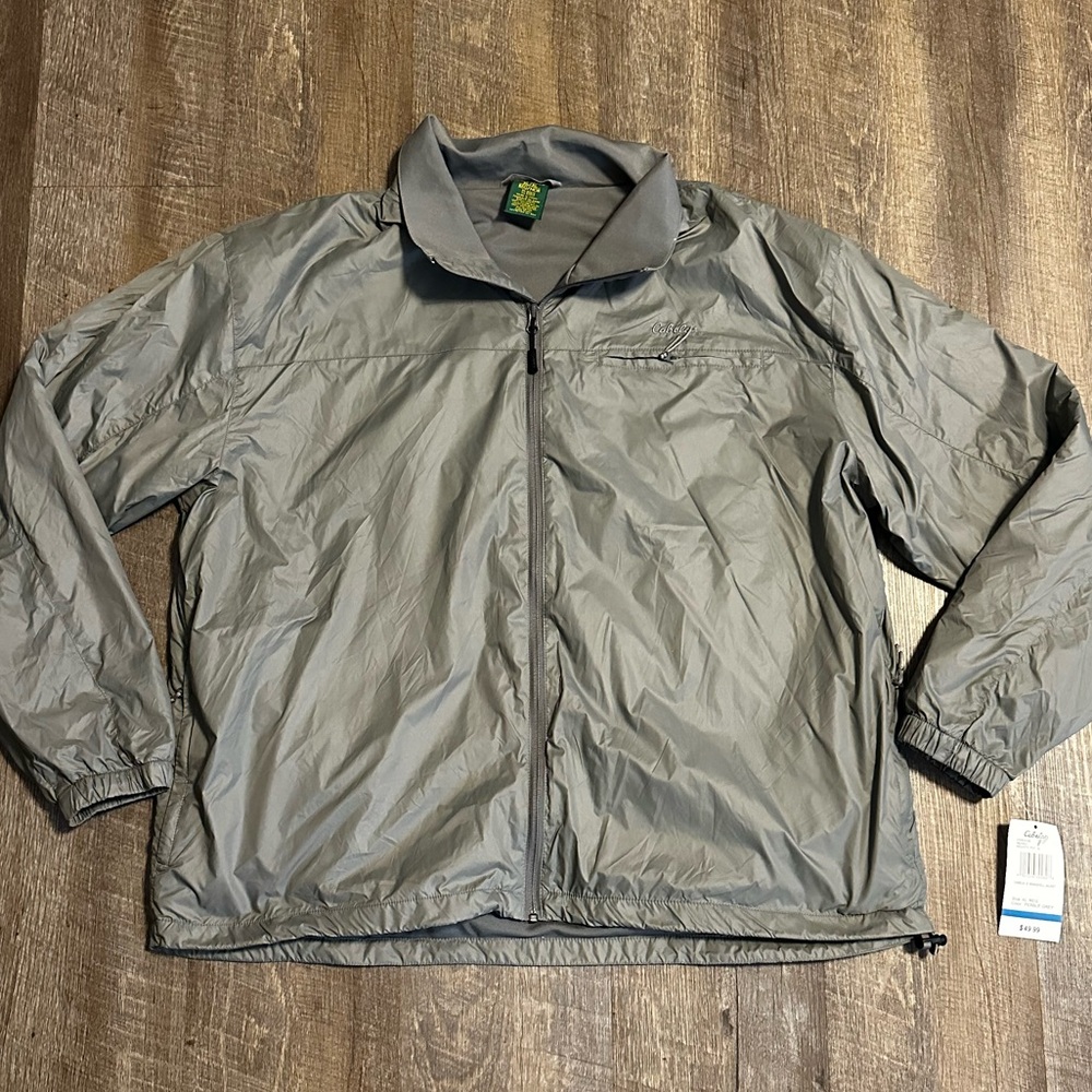 Cabela's Pebble Grey Windshell Jacket